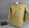 This is a shirt that they Marines would have worn on Quantico in 1918, and I used it as the basis for the uniform The hats were woolen and different in color.
